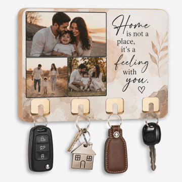 Personalized Wall Mount Key Hanger