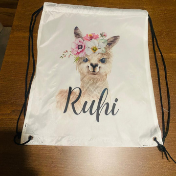 Personalized  Drawstring Bag
